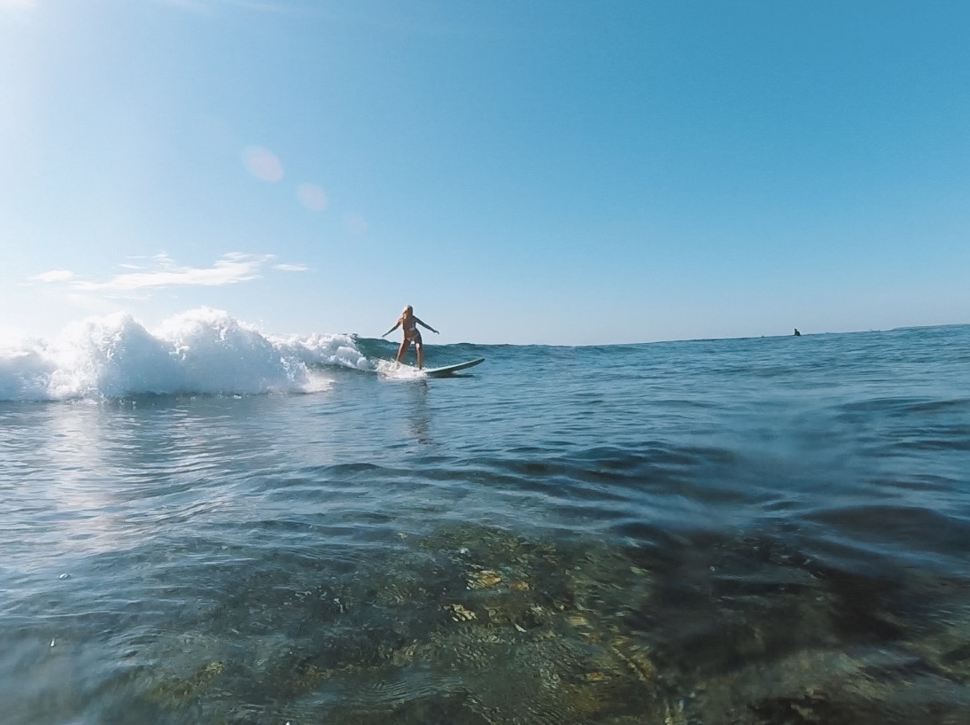 Siargao surfing